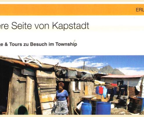 A picture of a german article on Hajo and Township tours